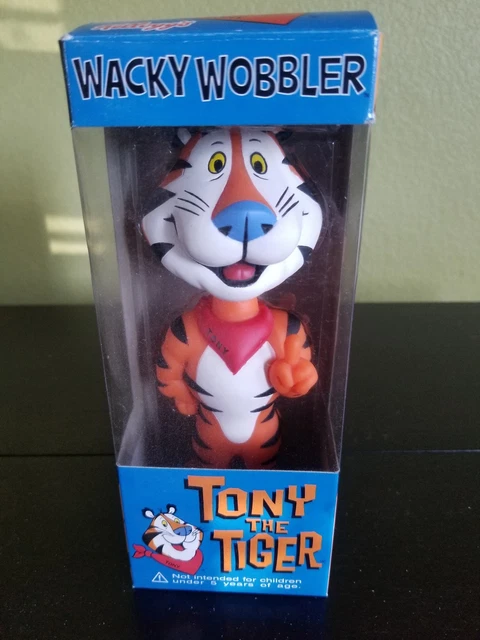 Tony the Tiger Wacky Wobbler フィギュア Tony the Tiger Bobblehead - Wacky Wobbler | Bobbleheads.com